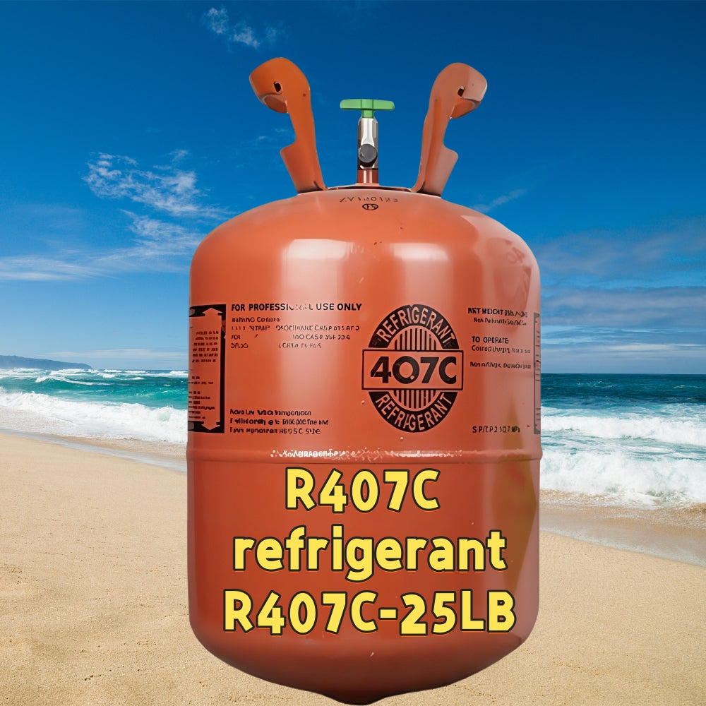 R407C Refrigerant 25lb, US local warehouse, UPS/FedEx Free Shipping
