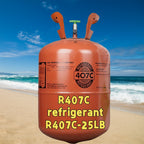 R407C Refrigerant 25lb, US local warehouse, UPS/FedEx Free Shipping